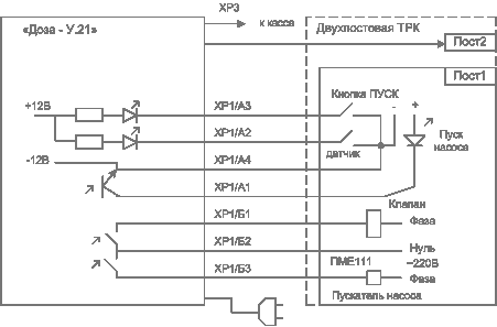 Нара 28 16а схема подключения